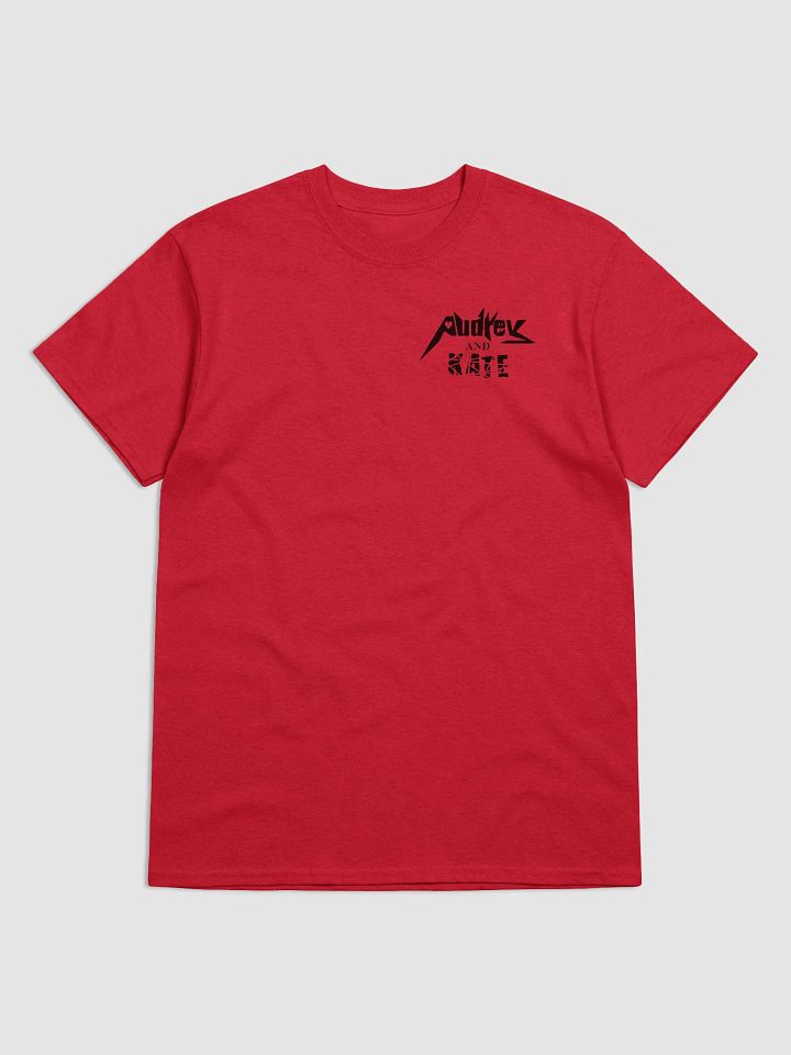 Audrey and Kate Official Black Small Logo T-shirt product image (7)