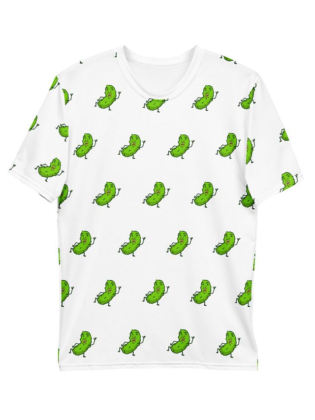 All-Over Pickle T-Shirt (White) product image (1)