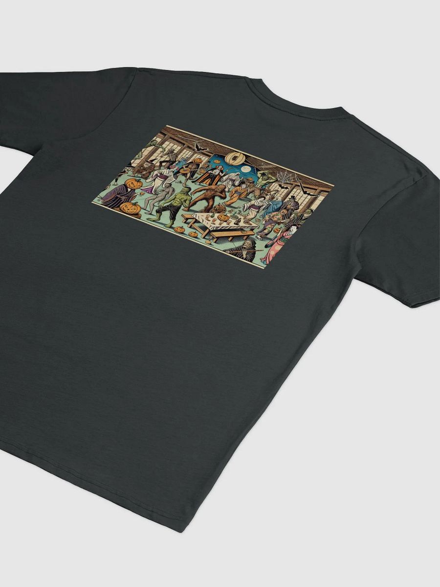 Unveil the Night: Ukiyo-e Halloween Monster Party T-Shirt product image (4)