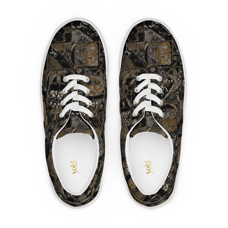 Geometric Glamour Lace-Up Shoes product image (1)