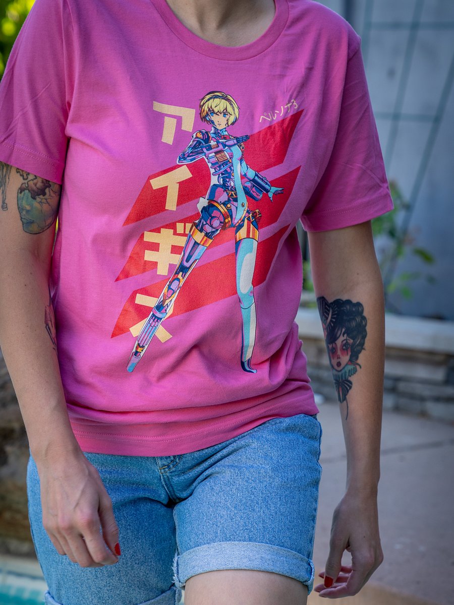Android Girl Mark II Supersoft T-Shirt (Pink, Gold, Turquoise, Black, Orange, Light Blue) product image (1)