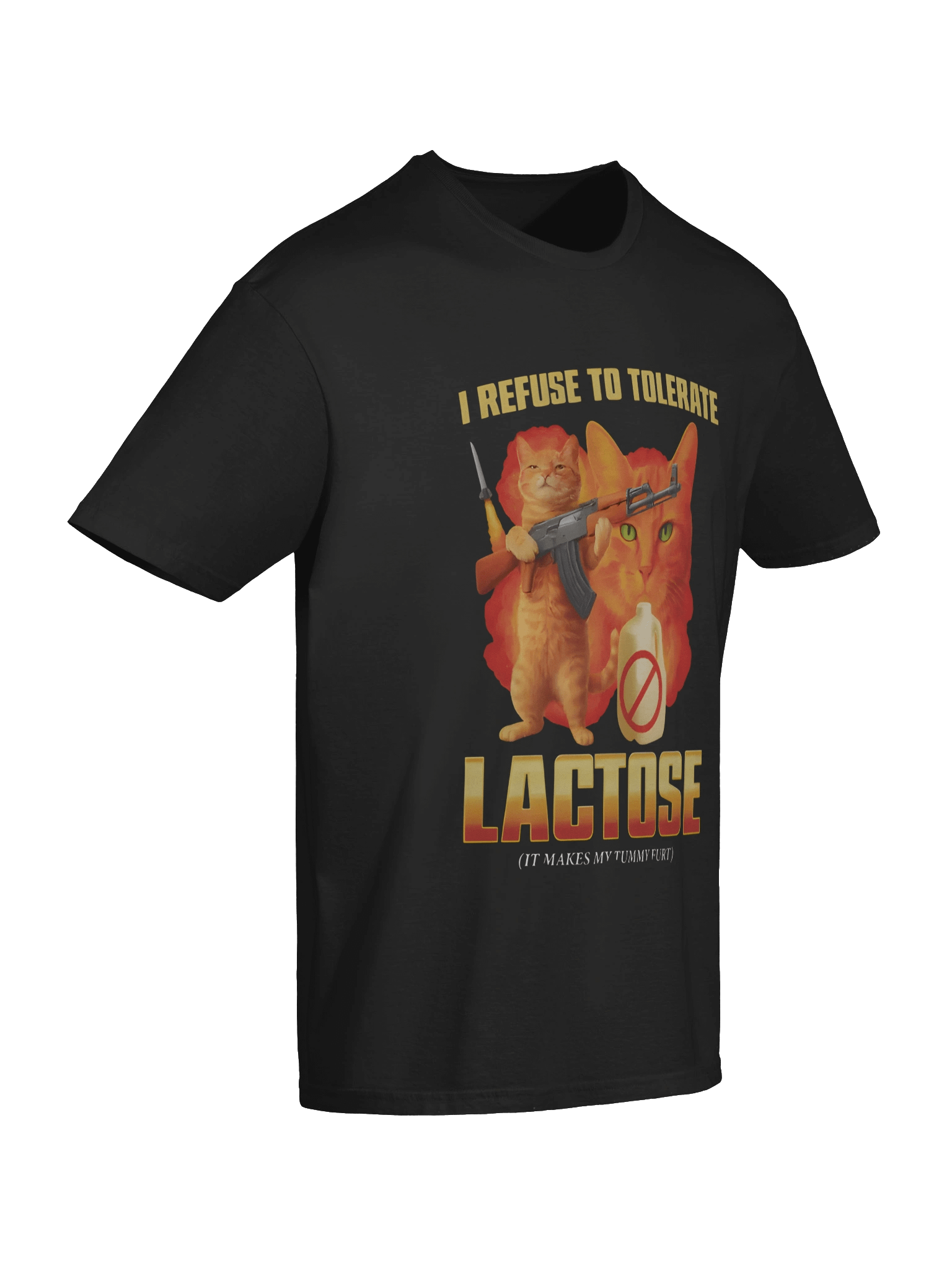 I Refuse To Tolerate Lactose It Makes My Tummy Hurt Shirt product image (7)