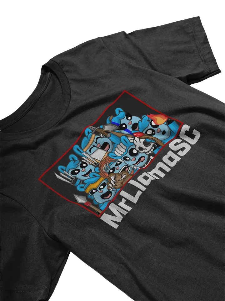 MrLlamaSC Llama Family T-Shirt product image (2)