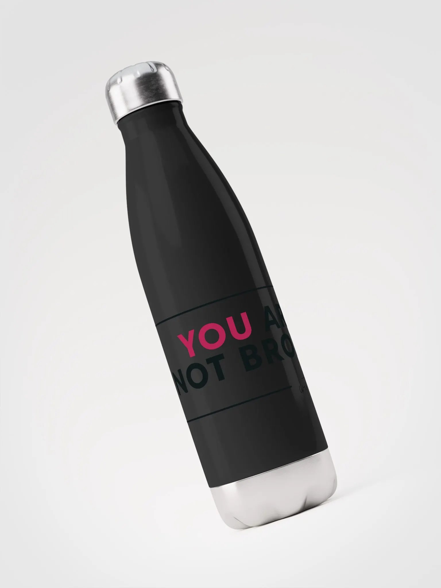 You Are Not Broken Water Bottle product image (6)