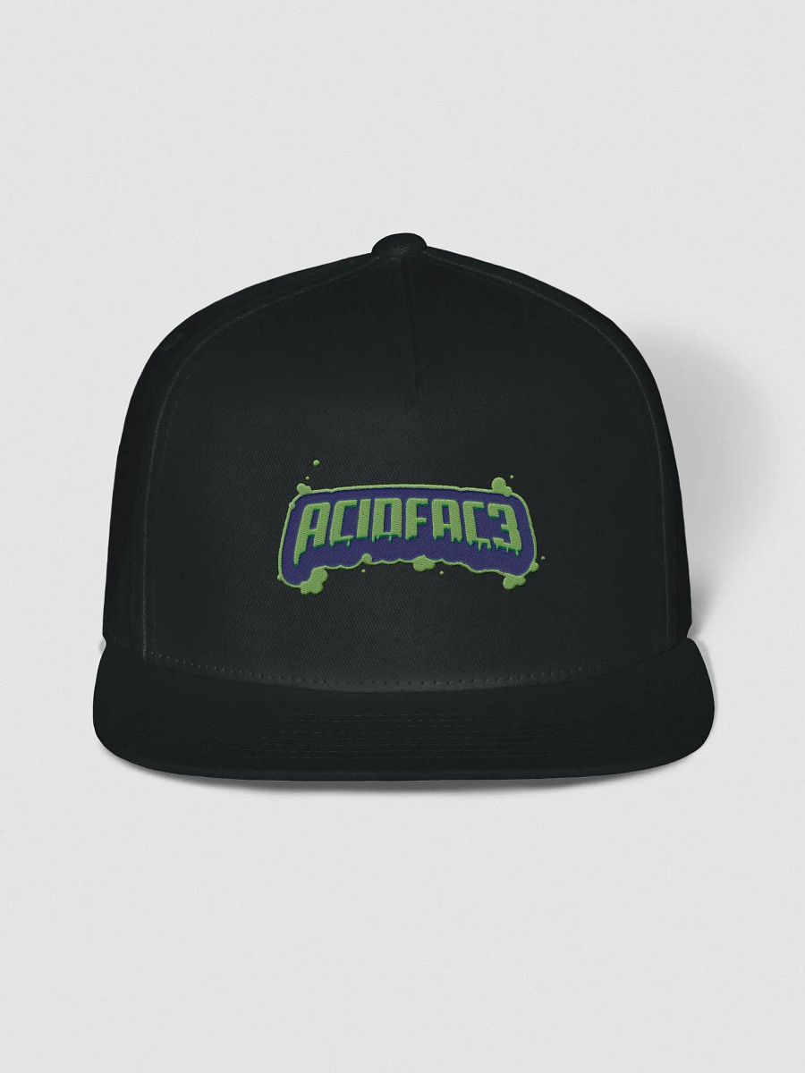 acidfac3 text logo hat product image (2)