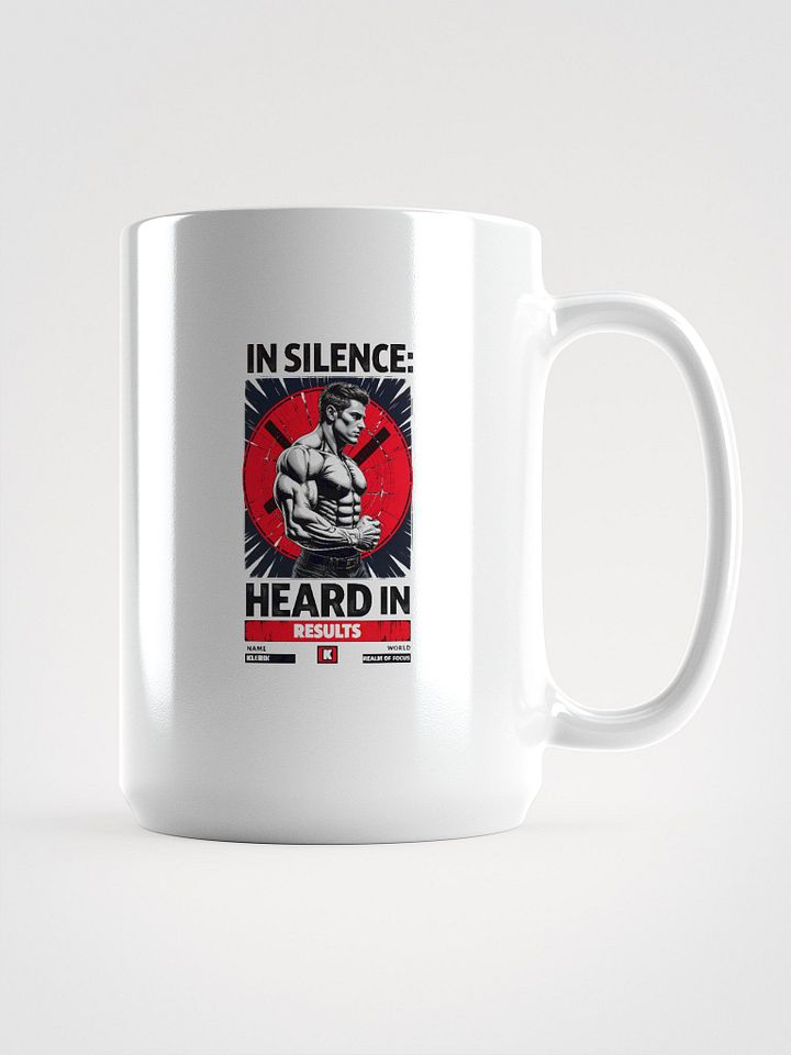 Silent Strength Mug - IN SILENCE HEARD IN RESULTS product image (1)