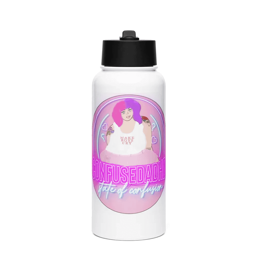 Drawn Logo Water Bottle product image (1)