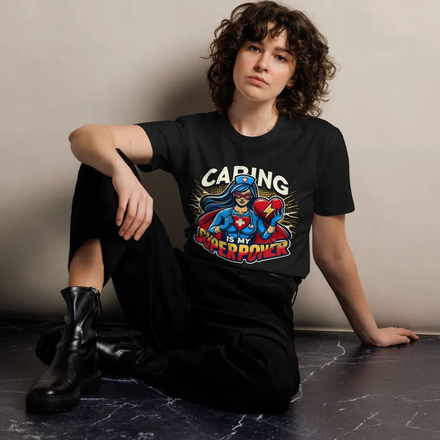Caring Superpower Tee product image (12)