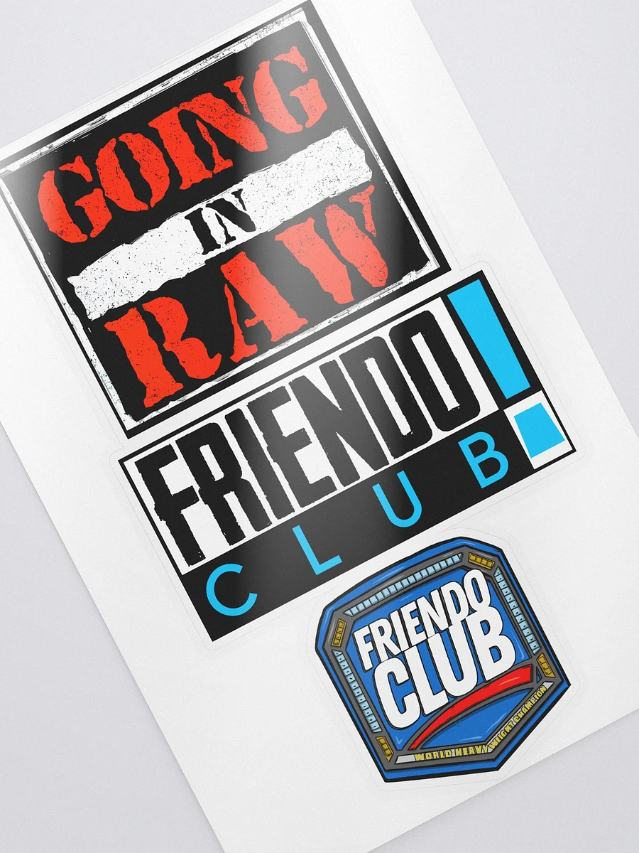 Friendo Club Sticker Sheet 3 product image (2)