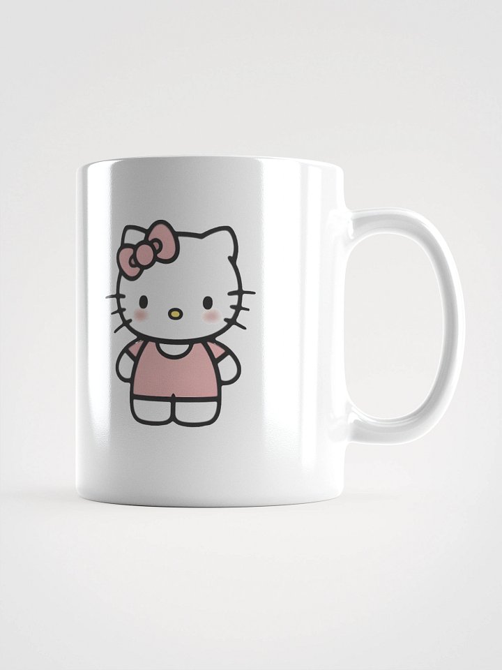 Kawaii Kitty Mug – Glossy & Cute product image (1)