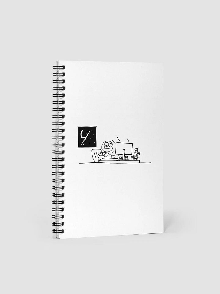 Over Productive Spiral Notebook product image (1)