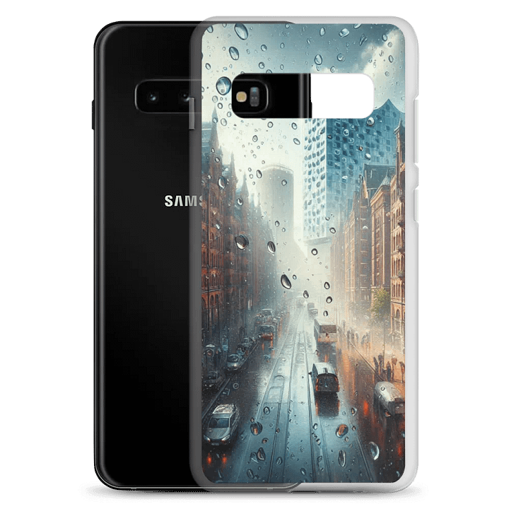 Urban Rain Samsung® Clear Case | AI Design product image (8)