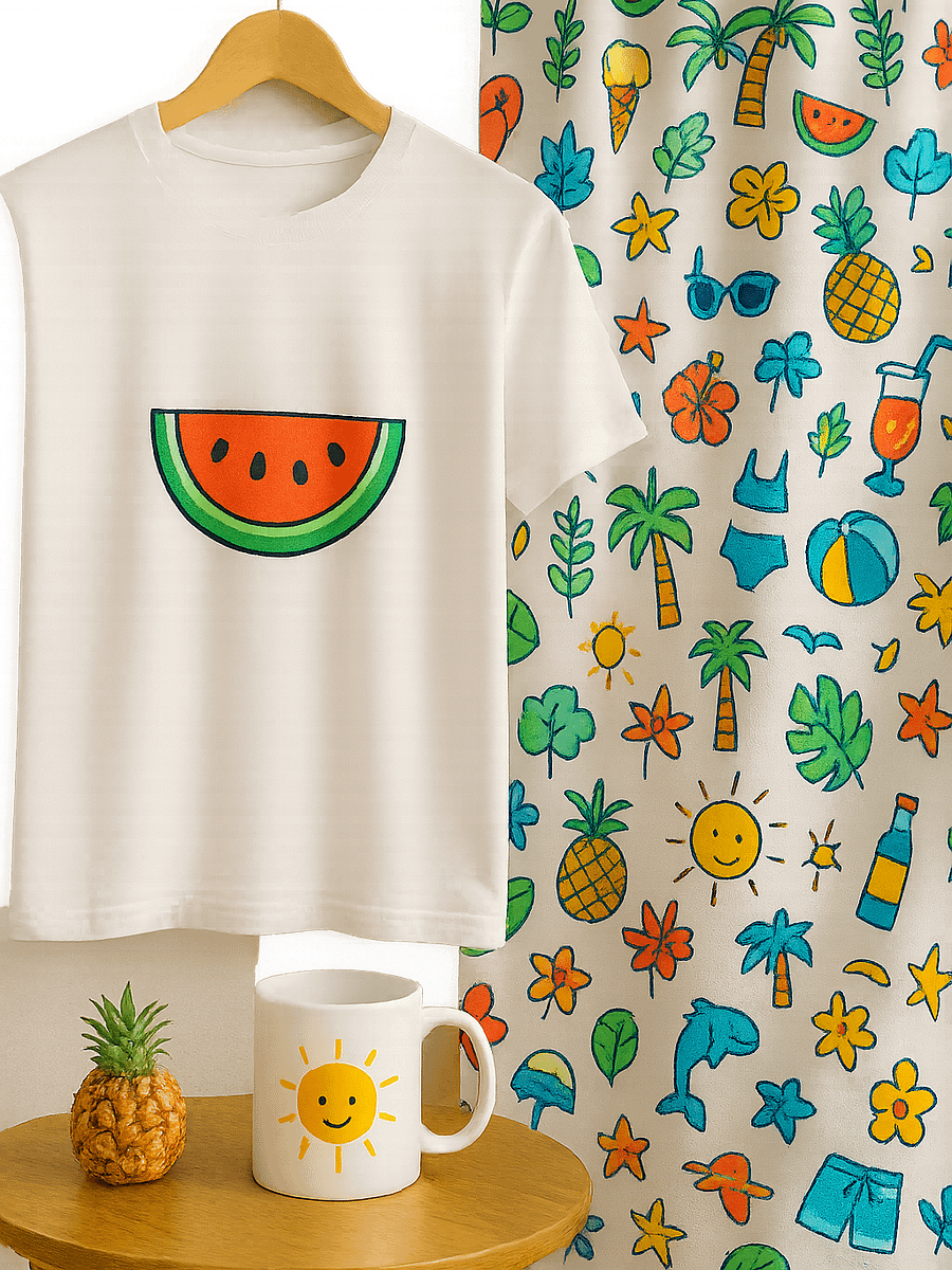 Simple Summer Doodle for Printable Projects product image (6)