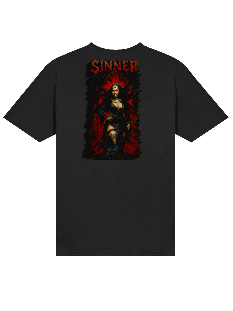 SINNER Gothic Nun Gildan Unisex Softstyle T-Shirt product image (10)