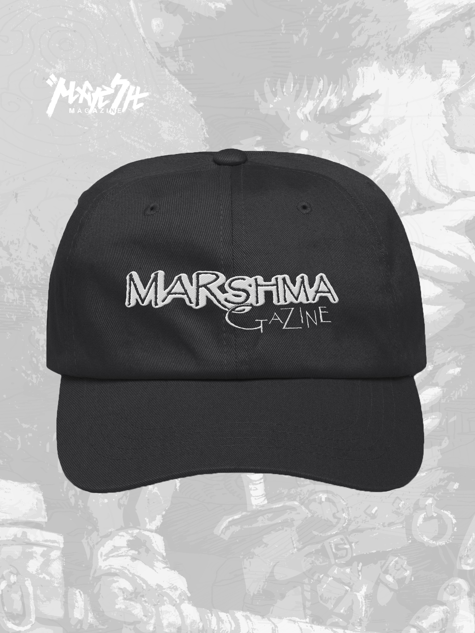 MARSHMAgazine negative hat product image (1)