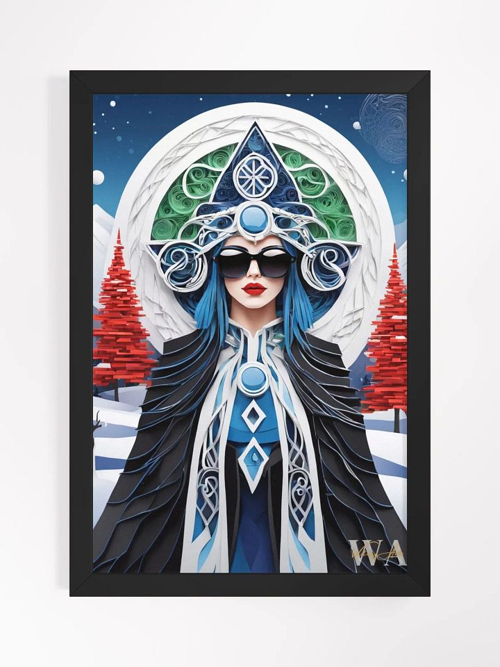 Winter Wiccan 07 - Framed Matte Poster product image (1)