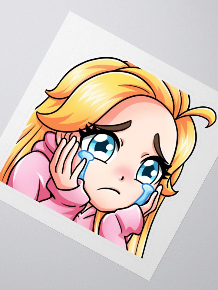 Melissa Sad Emote Sticker product image (2)