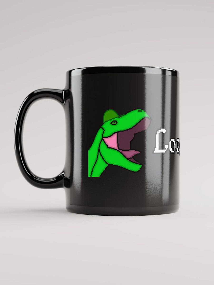 Black LoogiTheDino Mug product image (12)