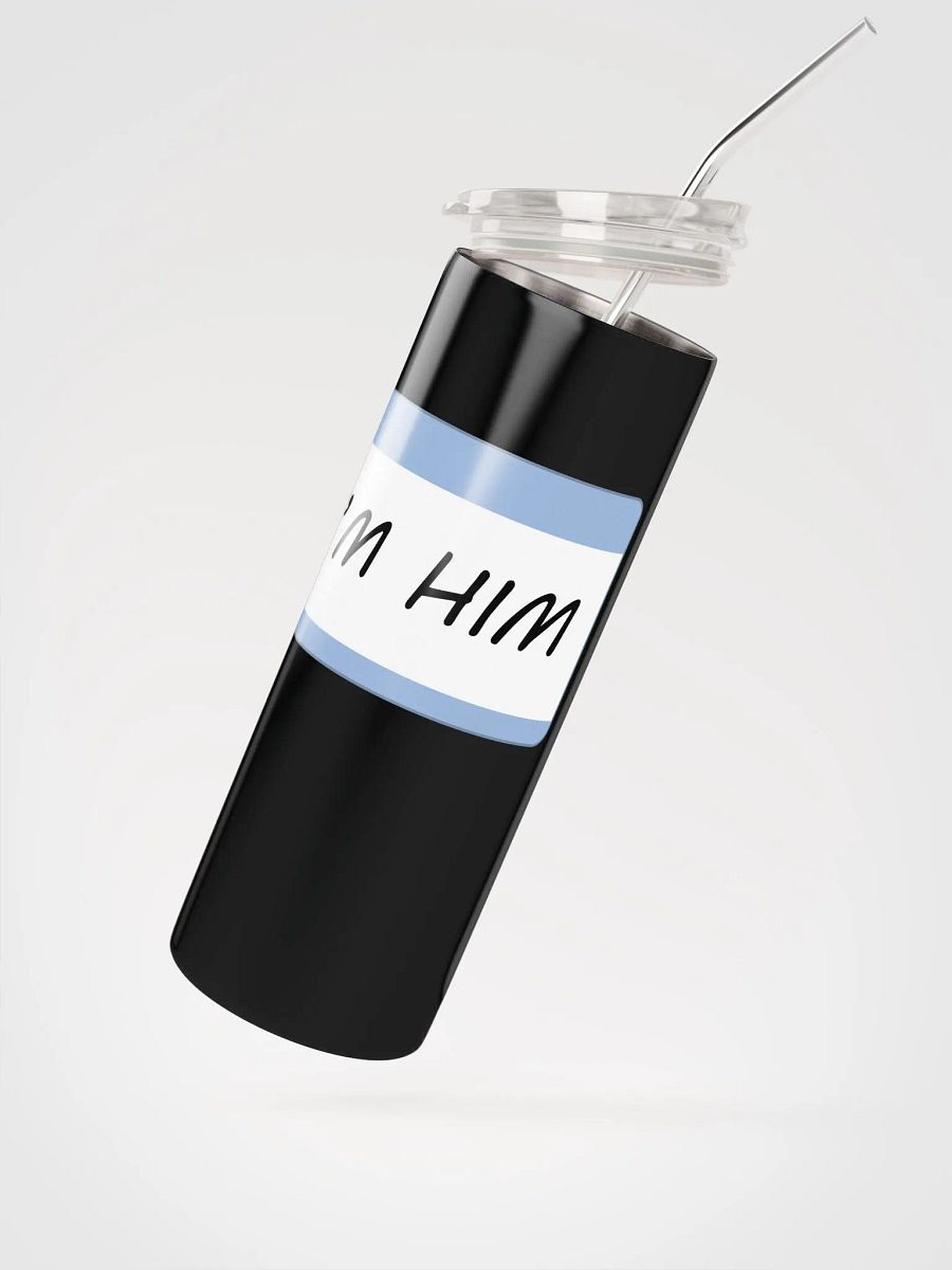 Im Him Blue Name Logo Tall Cup product image (2)