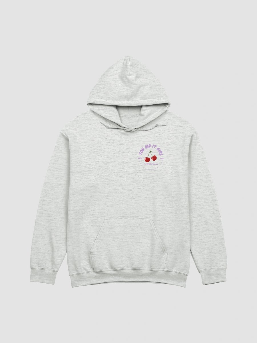 You Did it Girl Cherries Hoodie - Lilac/Grey product image (1)