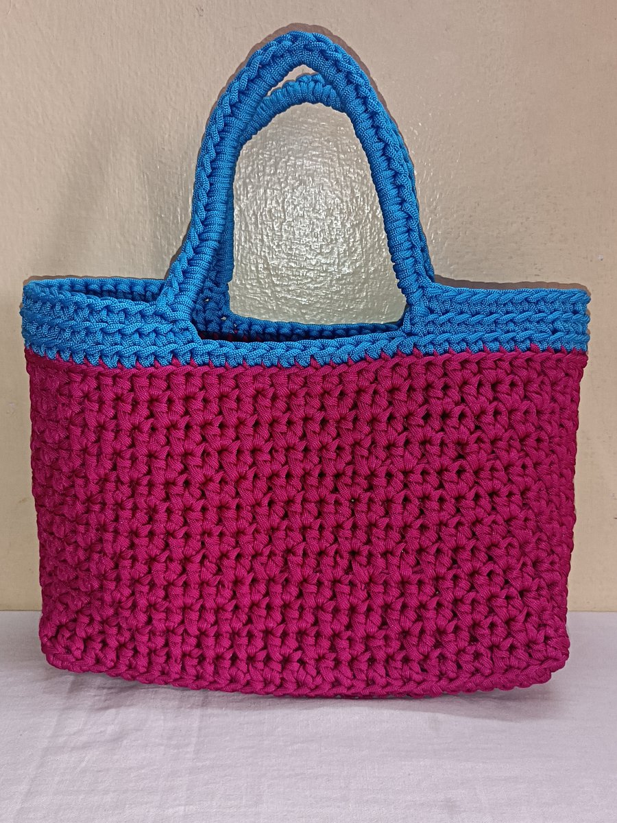 Nylon macrame bag product image (2)