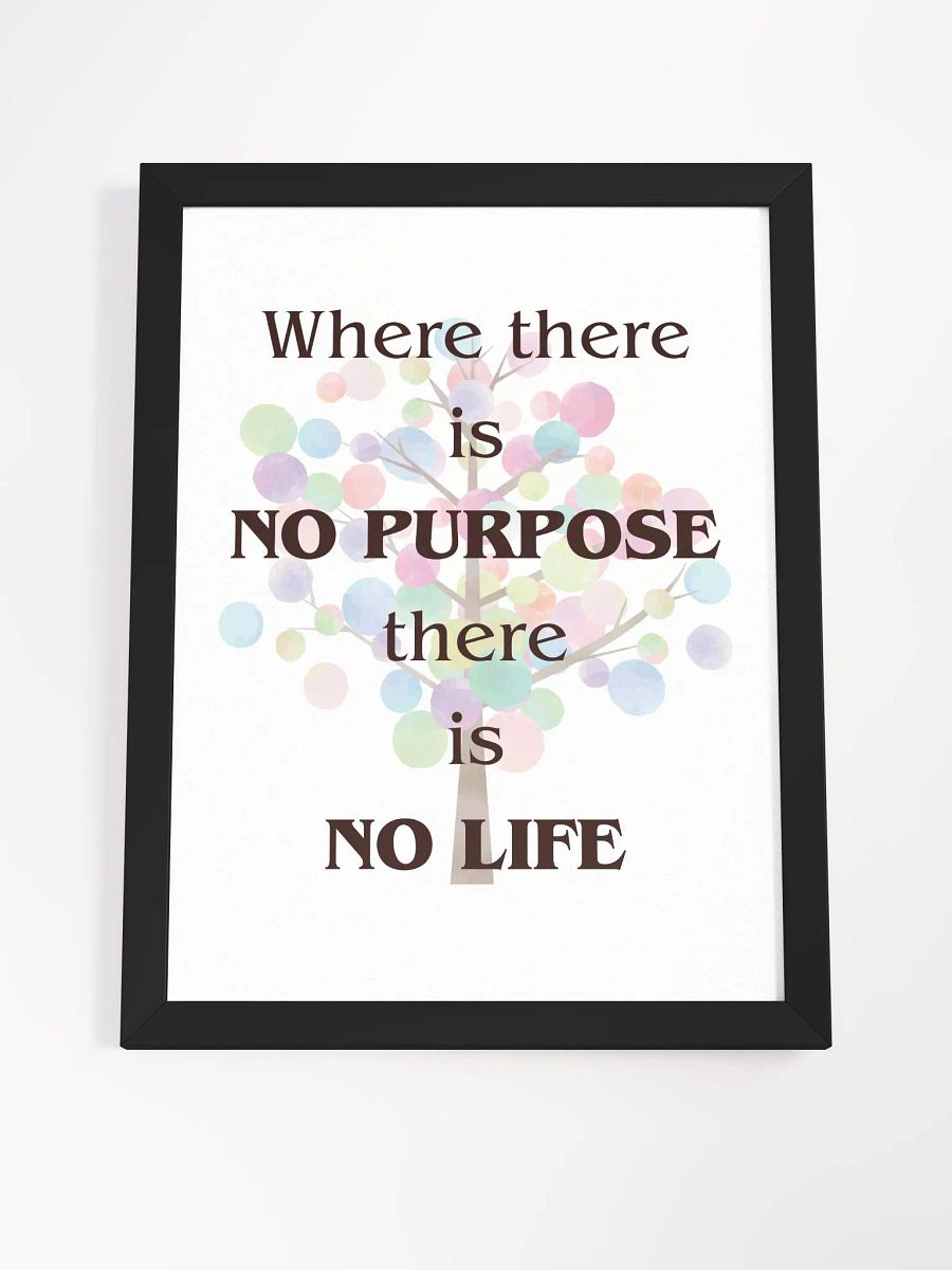 Purposeful Tree of Life Framed Poster product image (4)