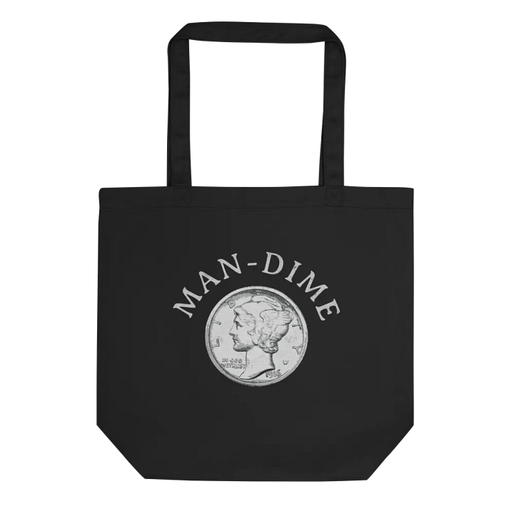 Man-Dime Canvas Tote product image (1)
