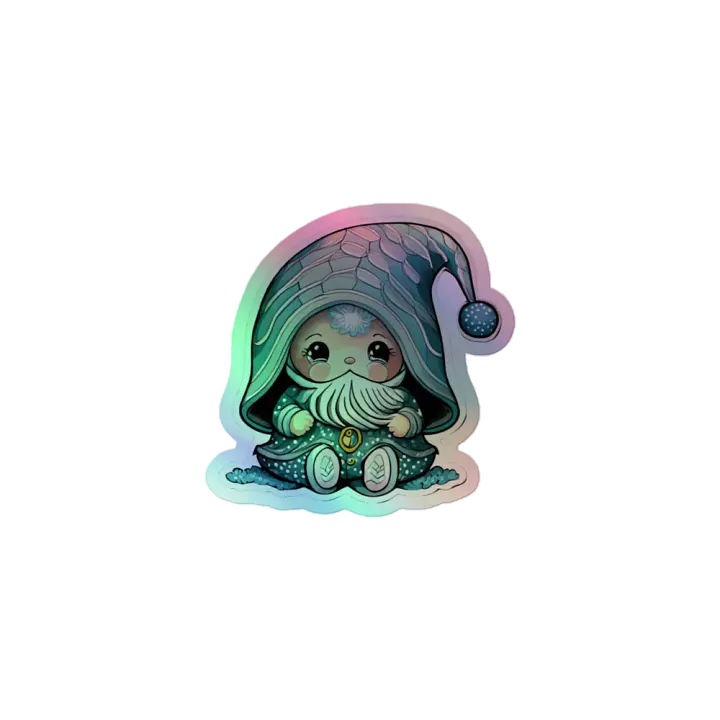 Dreamy Gnome Holographic Sticker Set product image (1)