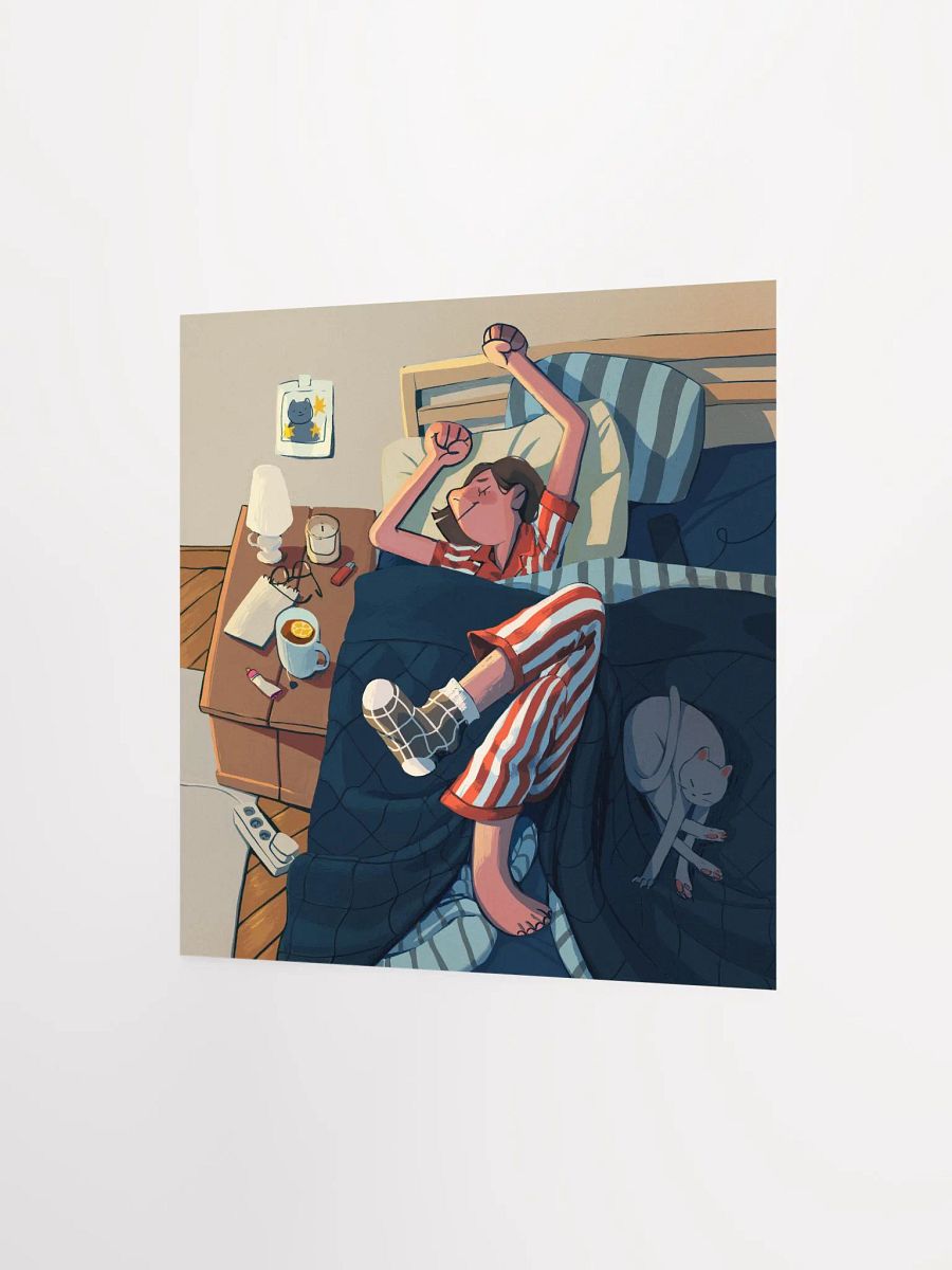 Cozy Morning Stretch Matte Poster product image (2)