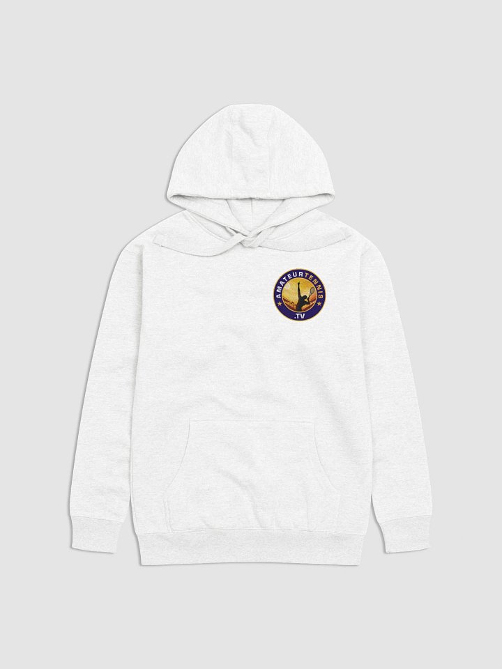 AmateurTennis.tv Brand Hoodie - White product image (1)