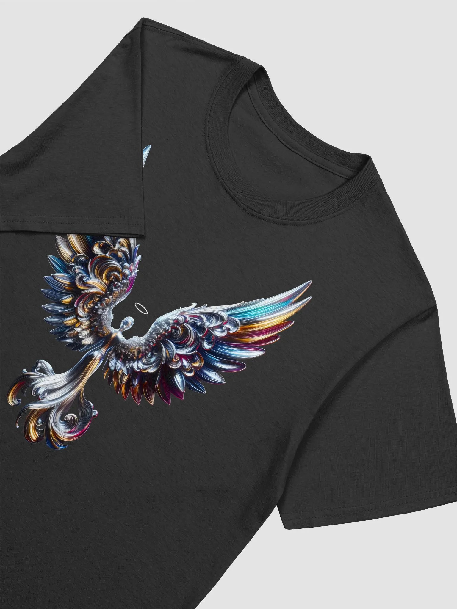 A Silver Angel - Unisex Softstyle T-Shirt #3 product image (3)
