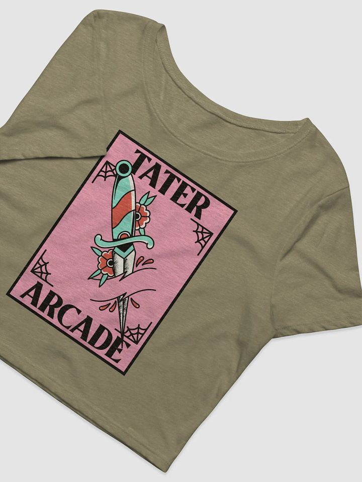 Traditional Tattoo Dagger Crop top product image (4)