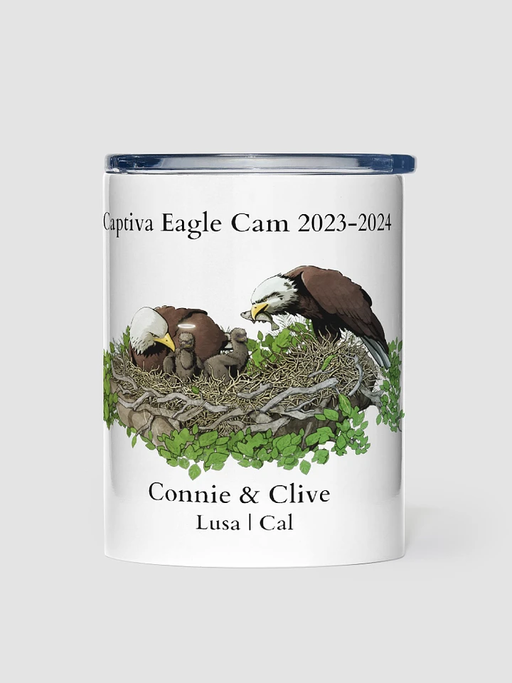 Captiva Eagle Cam 2023-2024 10oz Stainless Steel Tumbler product image (1)