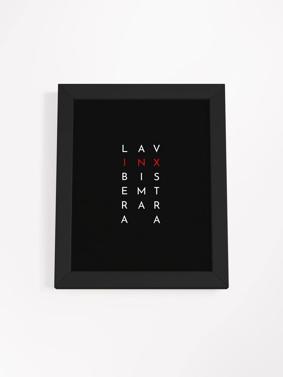 InX Wall Frame [Dark Mode] product image (1)