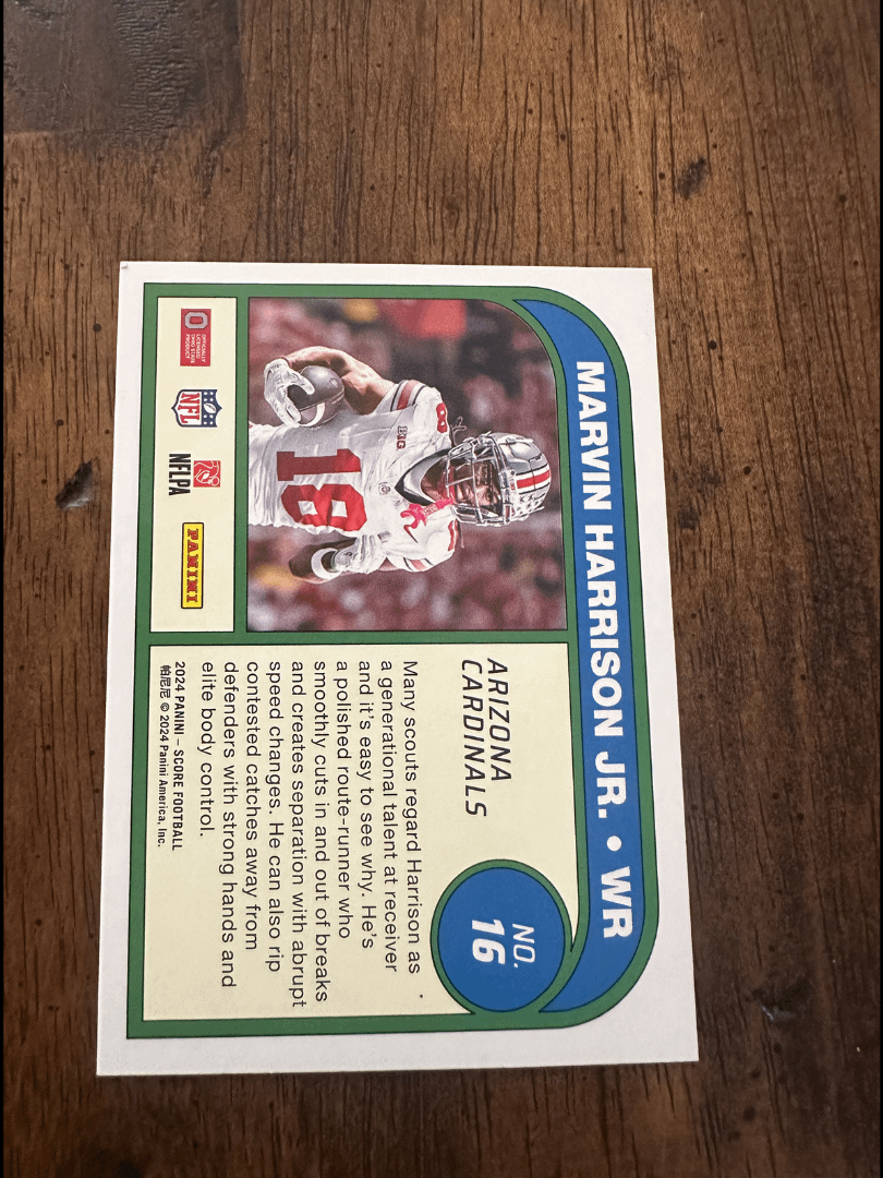 Rookie Marvin Harrison JR (20% Off) product image (2)