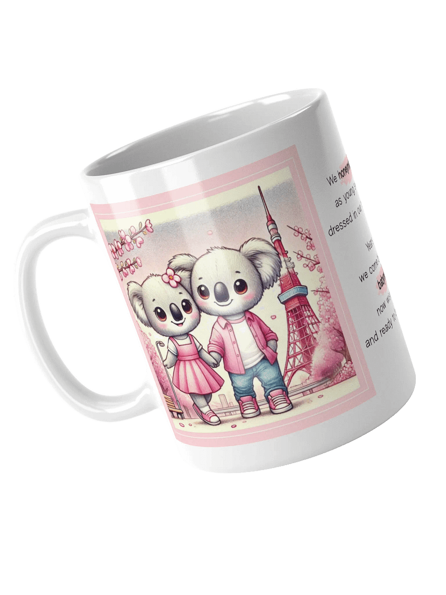 Honeymoon to Babymoon Koala Couple Mug product image (5)