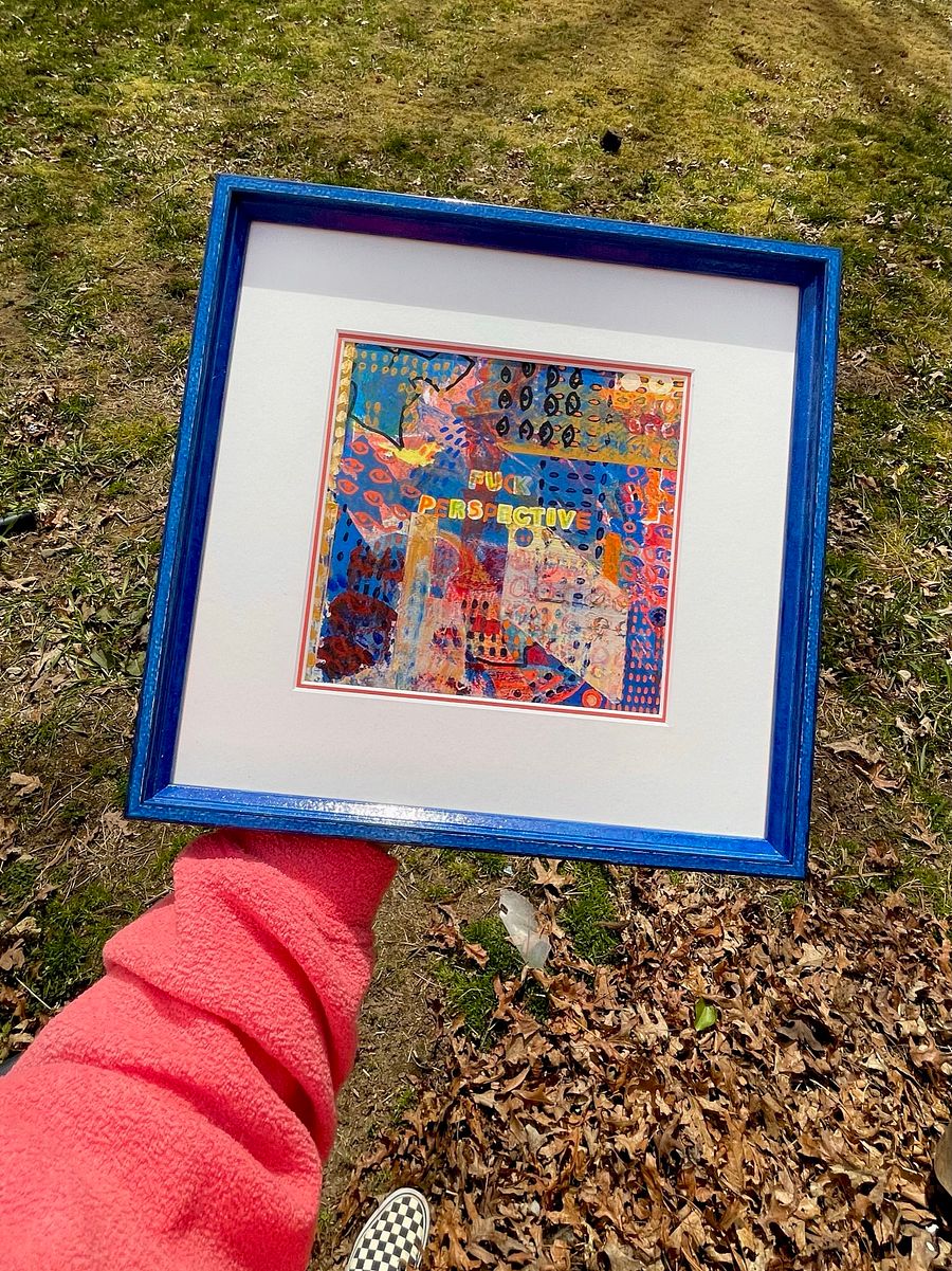 Fuck Perspective Original (Framed) product image (4)