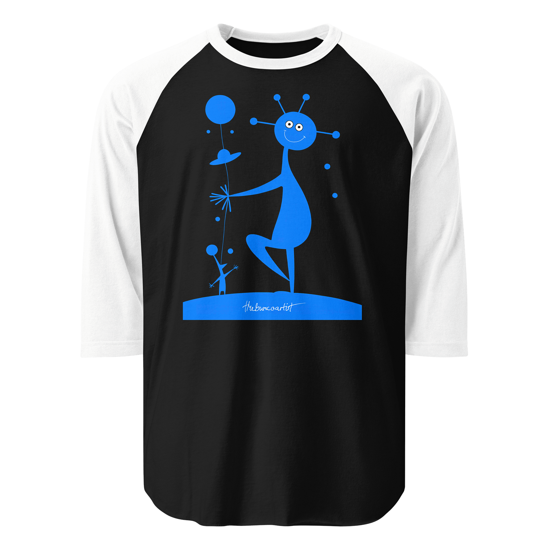 Tultex Fine Jersey Raglan Tee product image (1)