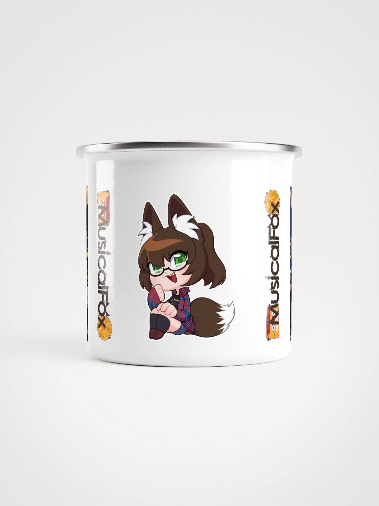 4Year Anniversary Enamel Mug product image (2)