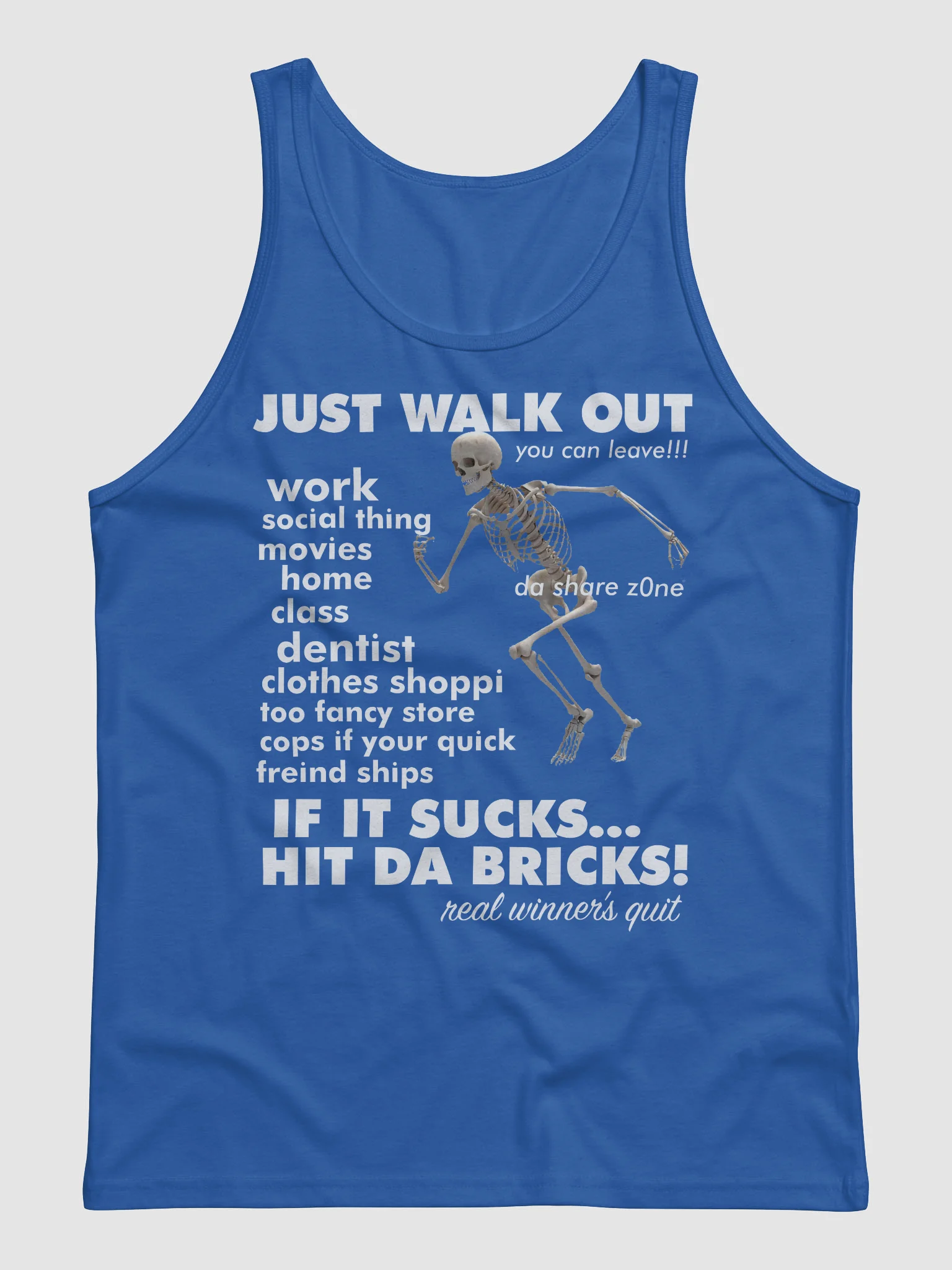 JUST WALK OUT "DA TANK TOP" product image (2)