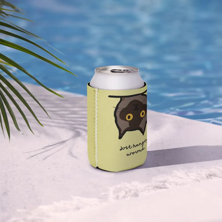 Just Hangin' Around Can Cooler Sleeve - Perfect for parties! product image (7)