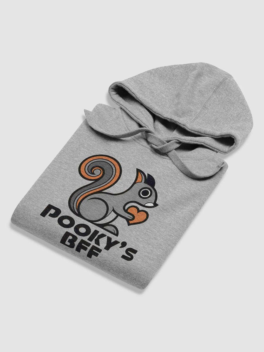 Super Soft Hoodie: Pooky's BFF, Rainbow Tail with Heart product image (6)