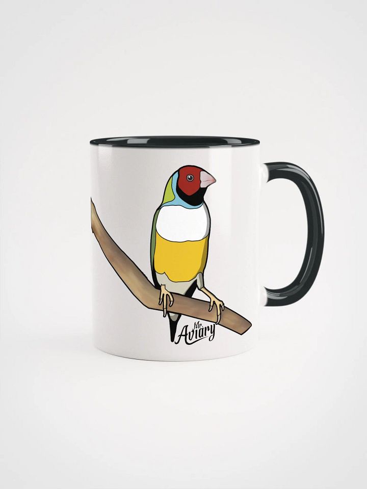 White-Breasted Gouldian Finch Mug product image (1)