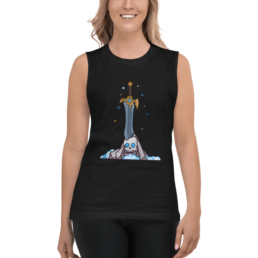 Sword in the Skull - Quel'Serrar Variation - Men's Style Muscle Tank product image (4)