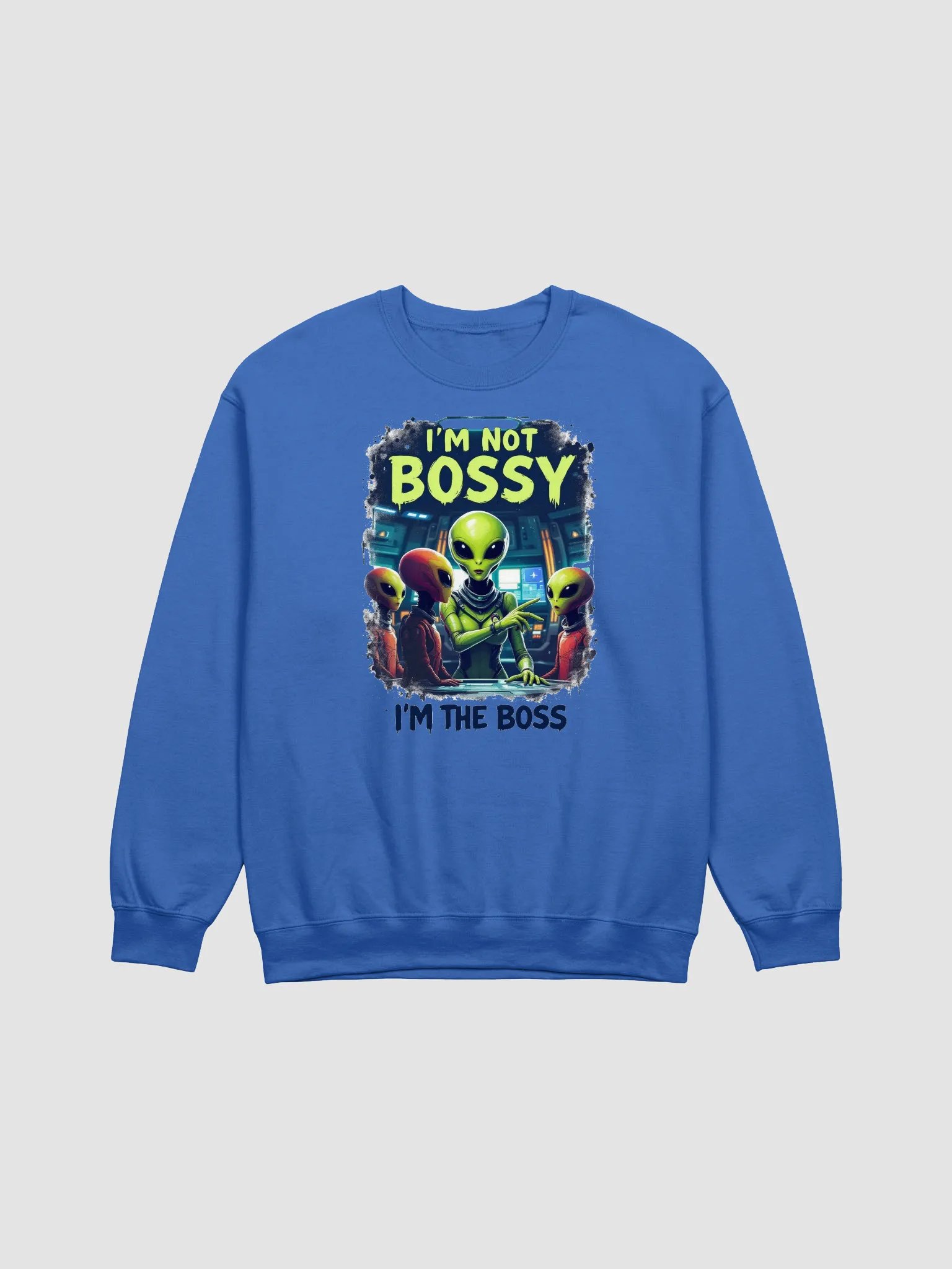 Bossy Alien Command Center Sweatshirt product image (6)