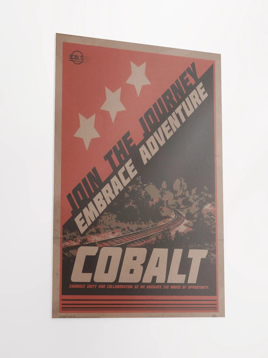 Cobalt Embrace Adventure Poster product image (2)
