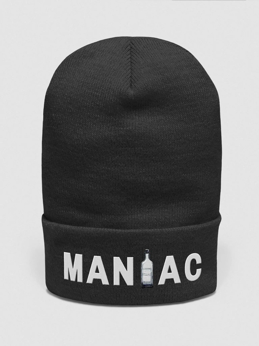 Maniac Beanie Blk only product image (1)