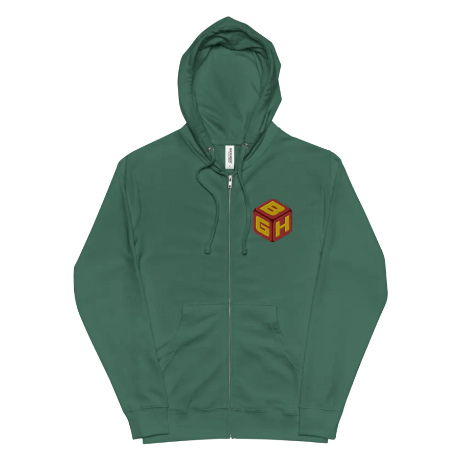 Zippered hoodie 