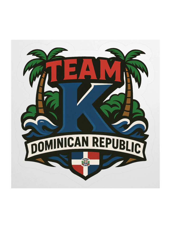 TEAM K Dominican Republic STICKERS product image (2)