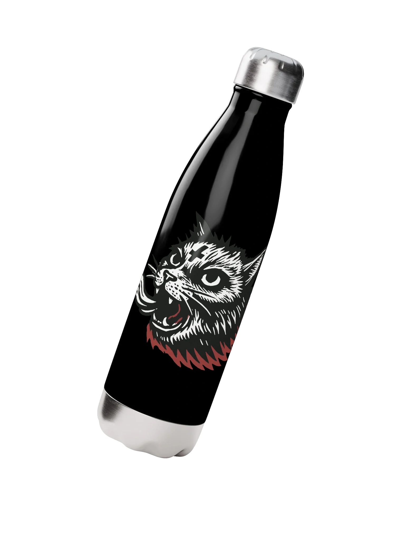 FLAME CAT STAINLESS STEEL WATER BOTTLE product image (4)